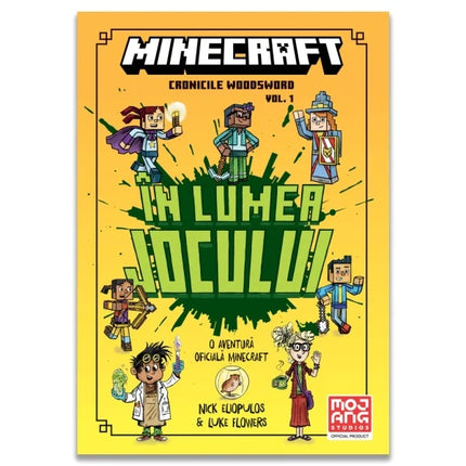 Coperta produsului Minecraft - Cronicile Woodsword Vol. 1: In lumea jocului