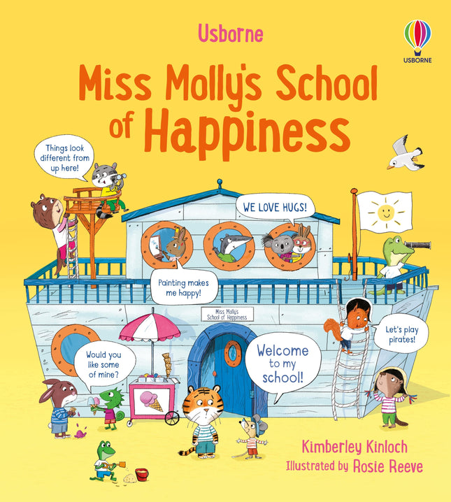 Coperta cartii Miss Molly's School of Happiness