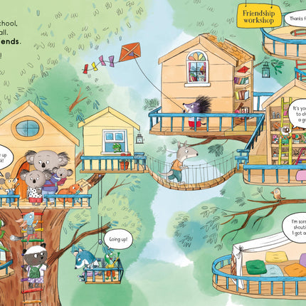 A treia pagina a cartii Miss Molly's School of Making Friends