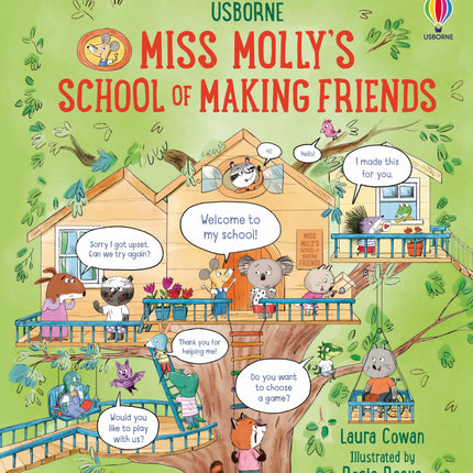 Coperta cartii Miss Molly's School of Making Friends
