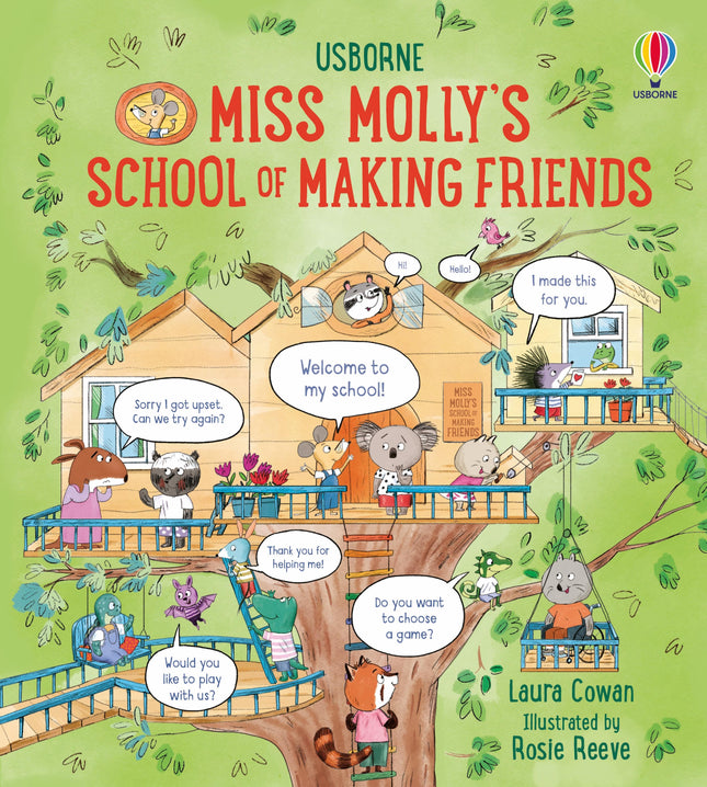 Coperta cartii Miss Molly's School of Making Friends