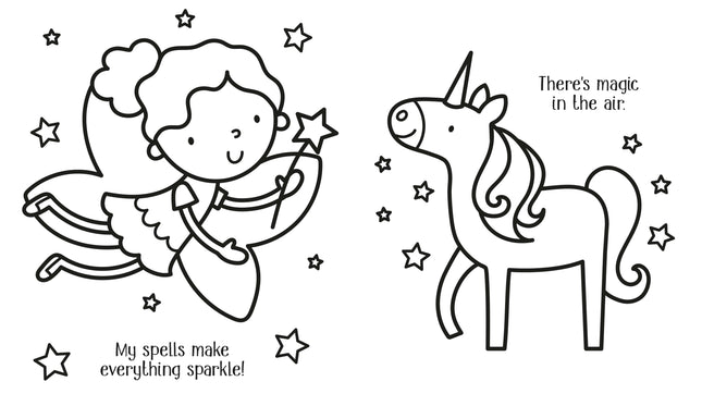 Prima pagina a cartii My Big Magical Colouring Book