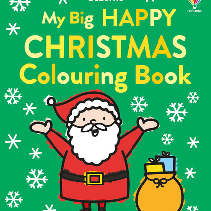Coperta cartii My Big Happy Christmas Colouring Book
