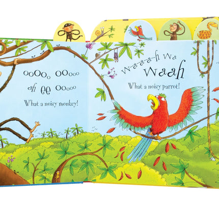Interiorul cartii Noisy Jungle
