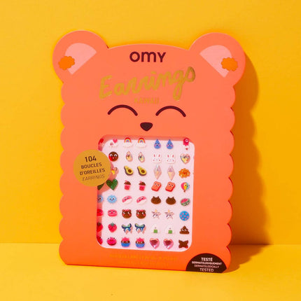 OMY kawaii earring pack miniLama