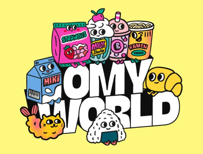 ilustratii omy world - miniLama