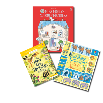 Pachet cadou Usborne 3-5 ani (3 cărți)