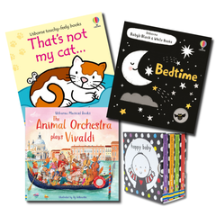 Pachet cadou Usborne pentru 0-1 ani (4 cărți)