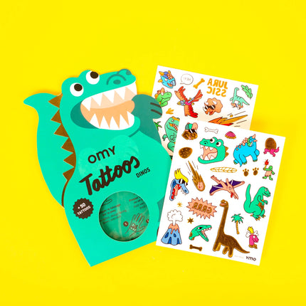 Set 50 tatuaje temporare OMY - Dino
