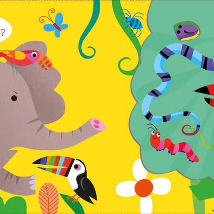 A treia pagina a cartii Play Hide and Seek with Tiger