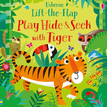 Coperta cartii Play Hide and Seek with Tiger