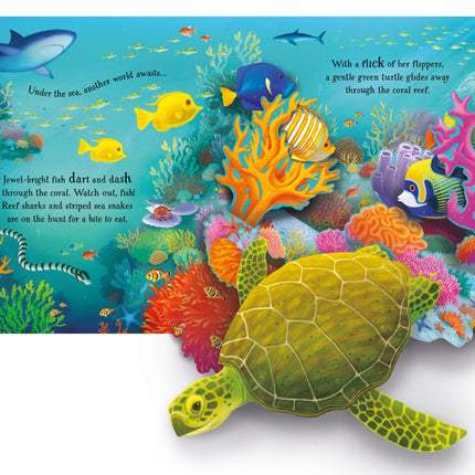 Pop-up broasca carte Usborne Pop-Up Animals