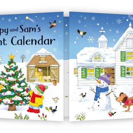 A cincea pagina a cartii Poppy and Sam's Lift-the-Flap Christmas with Advent Calendar