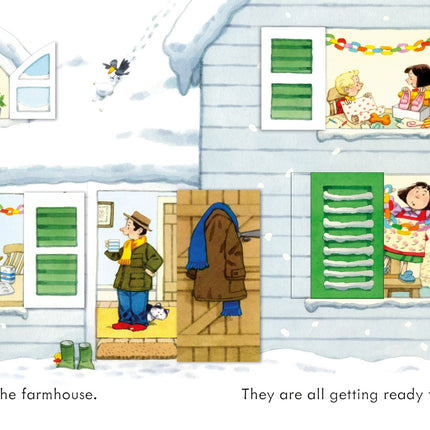 A patra pagina a cartii Poppy and Sam's Lift-the-Flap Christmas with Advent Calendar