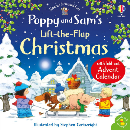 Coperta cartii Poppy and Sam's Lift-the-Flap Christmas with Advent Calendar