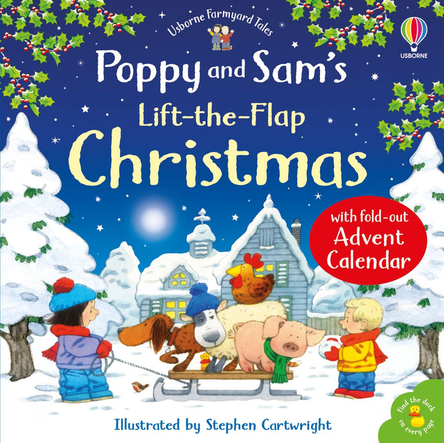 Coperta cartii Poppy and Sam's Lift-the-Flap Christmas with Advent Calendar