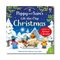 Book cover of 'Poppy and Sam's Lift-the-Flap Christmas' with a snowy scene and Advent Calendar feature.