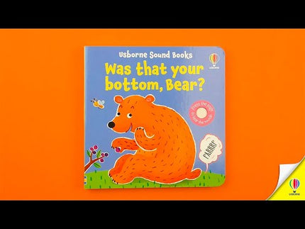 Video cu prezentarea cartii Was That Your Bottom, Bear?