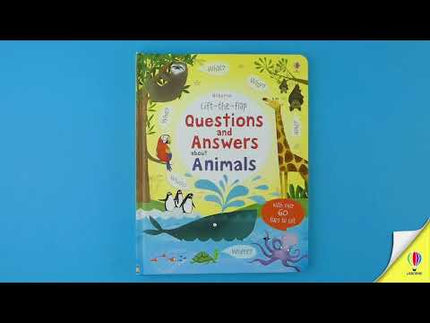 Video cu prezentarea cartii Questions and Answers about Animals