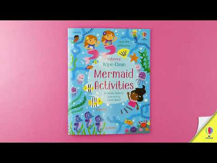 Video de prezentare al cartii Wipe-Clean Mermaid Activities
