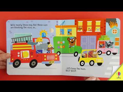 Video cu prezentarea cartii Let's go on a Fire Engine