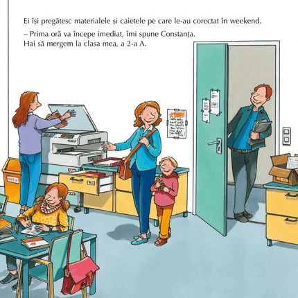 A cincea pagina a cartii Prietena mea, învățătoarea