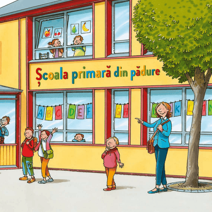 A treia pagina a cartii Prietena mea, învățătoarea