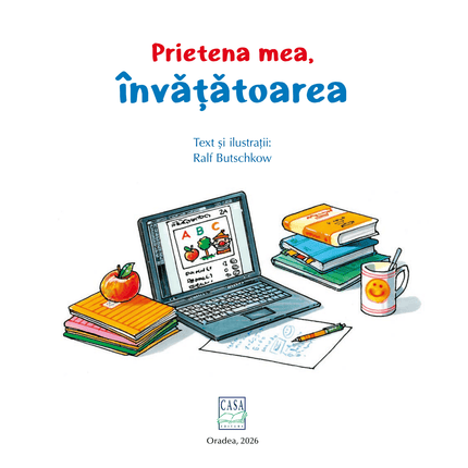 Prima pagina a cartii Prietena mea, învățătoarea