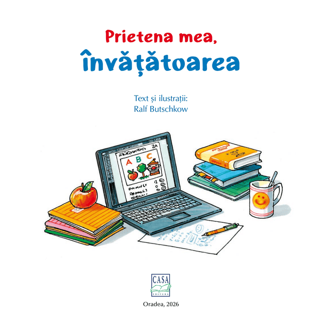 Prima pagina a cartii Prietena mea, învățătoarea