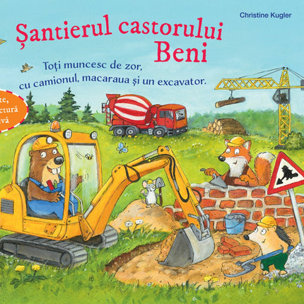Coperta cartii Șantierul castorului Beni - Carte cu clapete