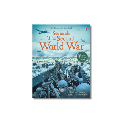 Coperta cartii See Inside Second World War Usborne