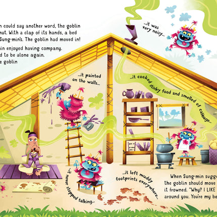 A doua pagina a cartii Seriously Stinky Slimy Stories