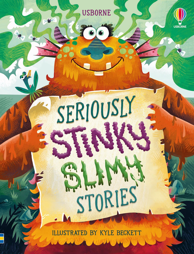 Coperta cartii Seriously Stinky Slimy Stories
