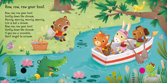 Prima pagina a cartii Sing-along Nursery Rhymes