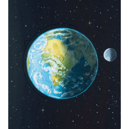 A patra pagina a cartii cu clapete Soarele, Luna si stelele (De ce?)