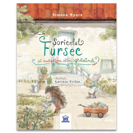 Coperta cartii Șoricelul Fursec și surpriza din grădină - Poveste în limba română