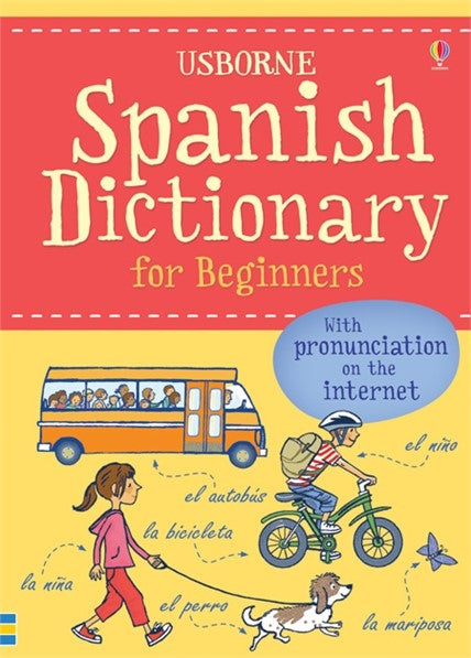 Coperta cartii Spanish Dictionary for Beginners