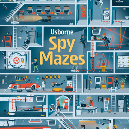 Coperta cartii Spy Mazes