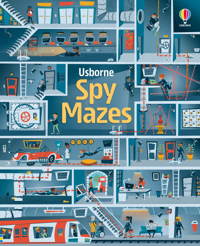 Coperta cartii Spy Mazes