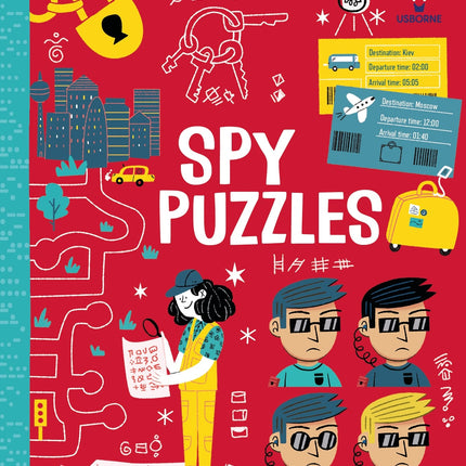 Coperta cartii Spy Puzzles