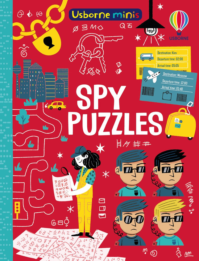 Coperta cartii Spy Puzzles