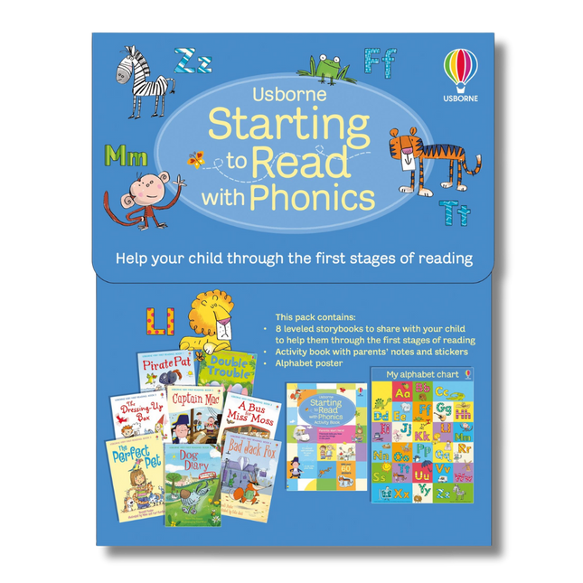 starting to read with phonics box