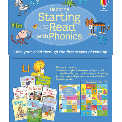 Coperta cartii Starting to Read with Phonics