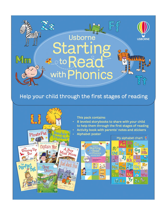 Coperta cartii Starting to Read with Phonics