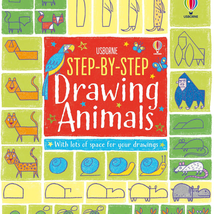 Coperta cartii Step-by-Step Drawing Animals