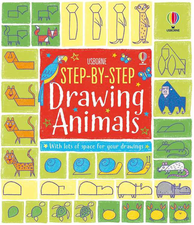 Coperta cartii Step-by-Step Drawing Animals