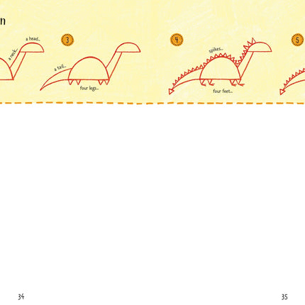 A doua pagina a cartii Step-by-step Drawing Book