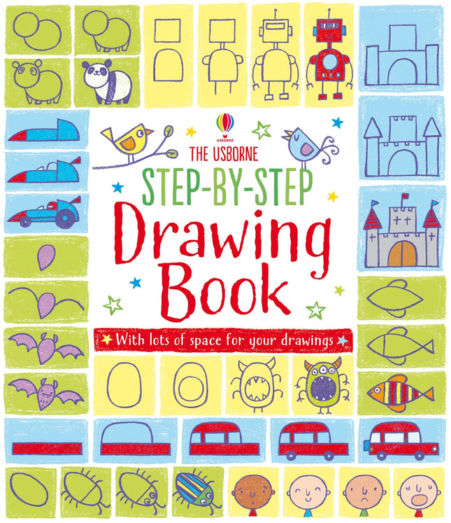 Prima pagina a cartii Step-by-step Drawing Book