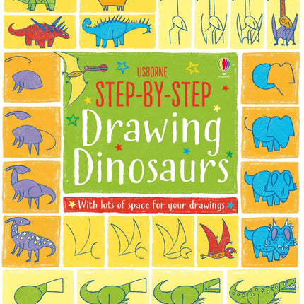 Coperta cartii Step-by-Step Drawing Dinosaurs