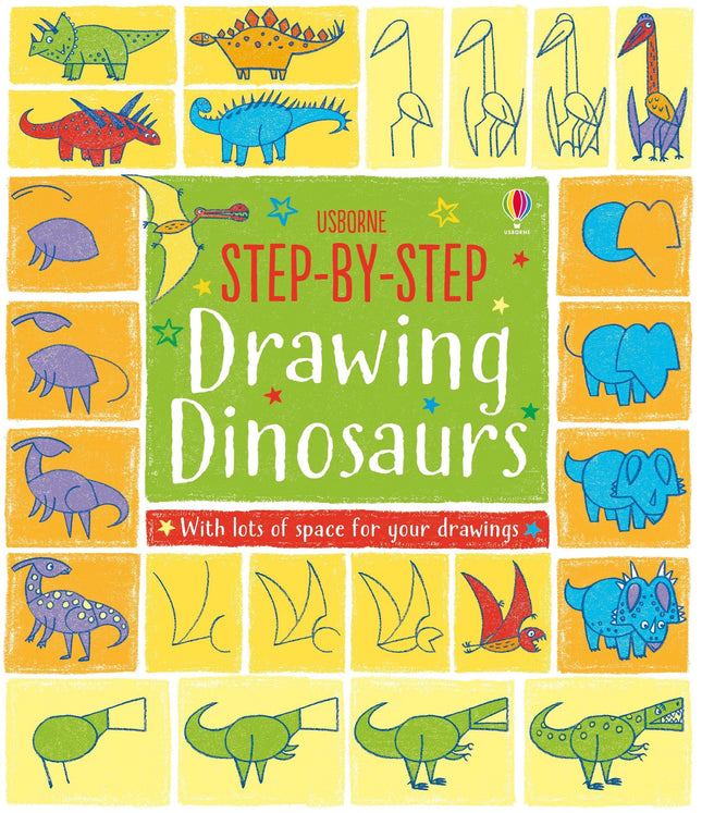 Coperta cartii Step-by-Step Drawing Dinosaurs